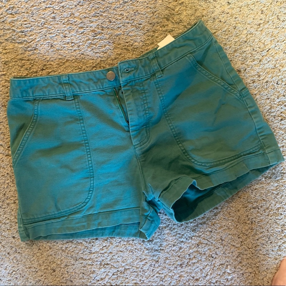 Patagonia Teal Green Women's Shorts